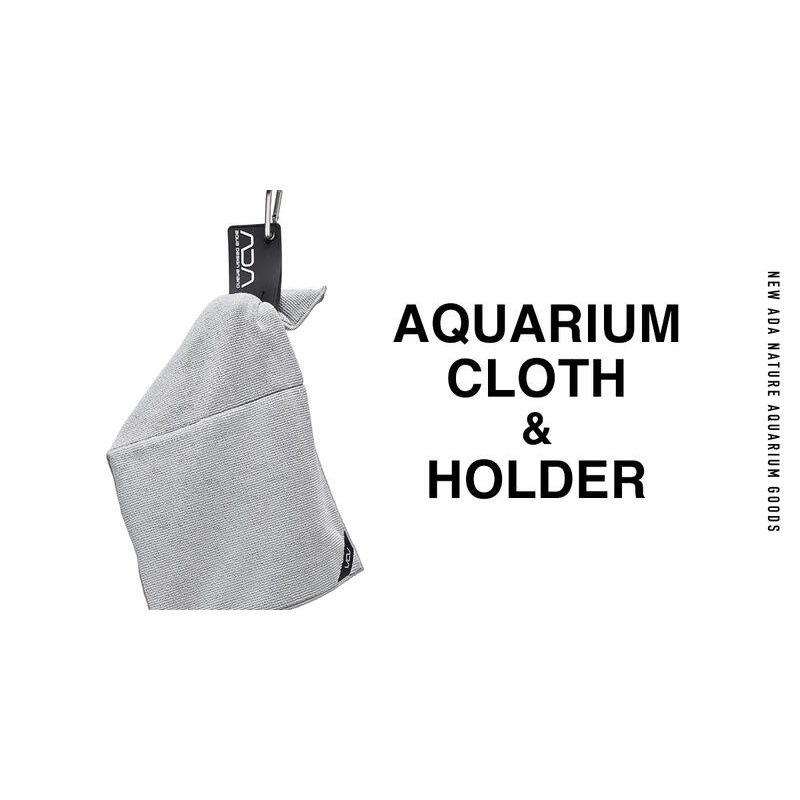 ◎ 水族之森 ◎ 日本 ADA Aquarium Cloth &amp; ADA Cross Holder 水族魚缸擦拭布＆掛扣