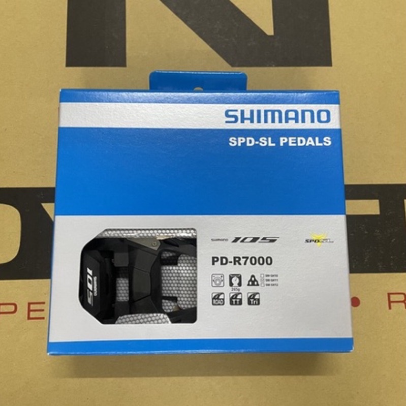 🚲廷捷單車🚲 SHIMANO 105 PD-R7000 碳纖維 SPD-SL 踏板 黑