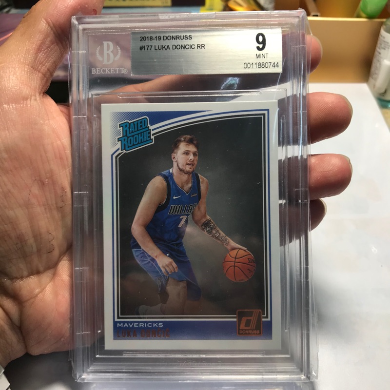 《Ben專屬賣場》2018-19 Donruss Luka Doncic RC新人 BGS鑑定9