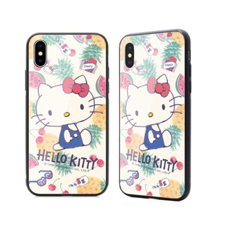 Hello Kitty 美樂蒂 三星 A7 2018 A750G鋼化玻璃手機殼雙子星 A9 2018 A920防摔保護套