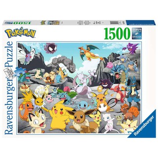 正版預購!! POKEMON寶可夢/神奇寶貝 皮卡丘拼圖100片、1500片 Ravensburger Puzzle