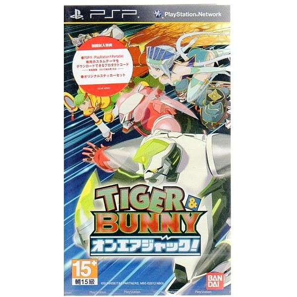 PSP遊戲 虎與兔 TIGER &amp; BUNNY 實況任務 (日文亞版)【魔力電玩】