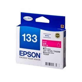 EPSON NO.133 原廠紅色墨水匣(T133350)
