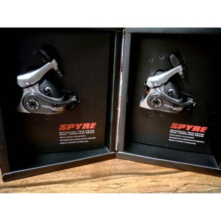 ~騎車趣~TRP 公路車專用機械式碟煞卡鉗 SPYRE SLC 碳纖維剎車臂 FLAT MOUNT