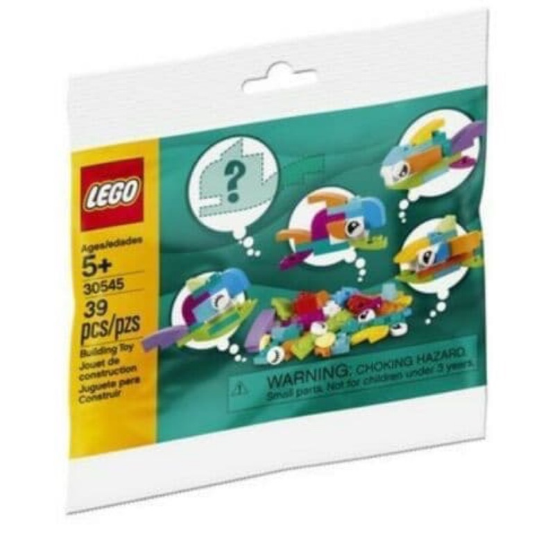 （限量）樂高 LEGO 小魚拼裝 polybag 30545