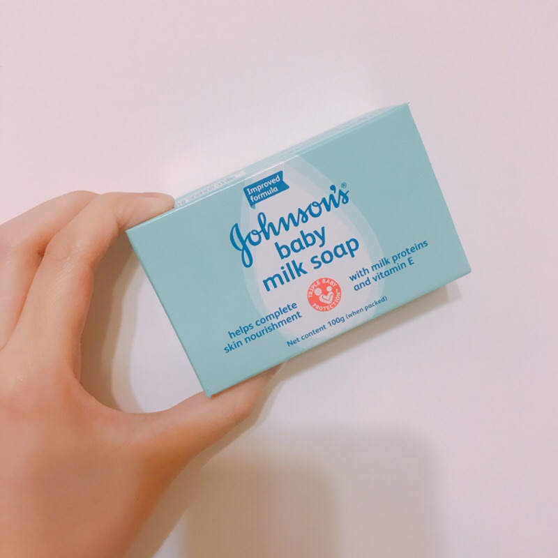 全新 嬌生嬰兒潤膚皂牛奶滋養款嬌生嬰兒皂 蝦皮購物