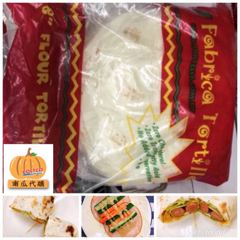 Costco 好市多 墨西哥捲餅墨西哥餅皮墨西哥薄餅pizza餅皮 12片 3包 蝦皮購物