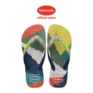 Havaianas哈瓦仕 拖鞋 夾腳拖 印花 綠色 carnaval 4146612-7913W