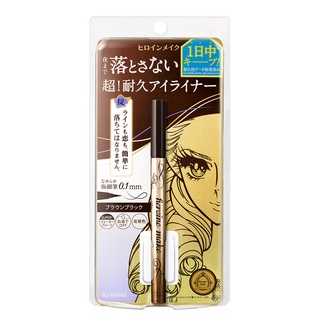 kissme 花漾美姬 超！持久極細抗暈眼線液筆02深棕