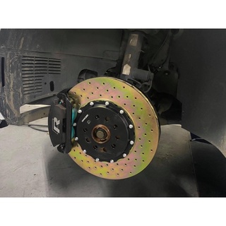 晟信 福斯 Golf R MK7適用 HHC兩片式加大碟盤 煞車碟盤