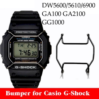 卡西歐金屬線保險槓保護器錶殼保險槓, 用於 G-Shock GA-110 / 100 GD-120 5600 5610