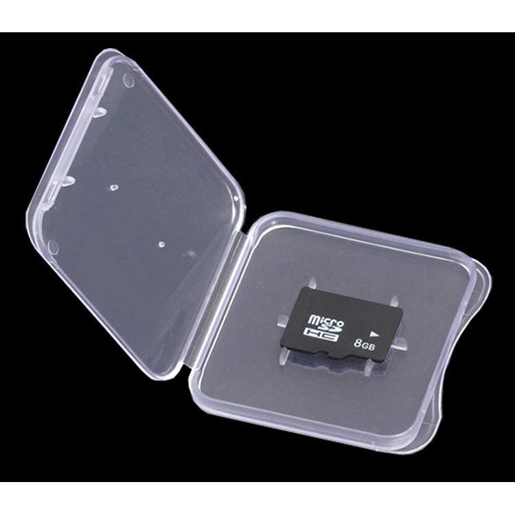 專售記憶卡》 單卡收納盒子，記憶卡保護盒子 小白盒 microSD SD SDHC TF塑膠盒子 SD轉卡