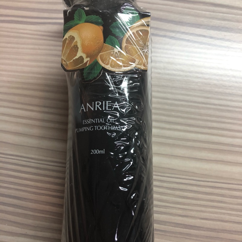 ANRIEA艾黎亞 按壓式精油牙膏（檸檬）