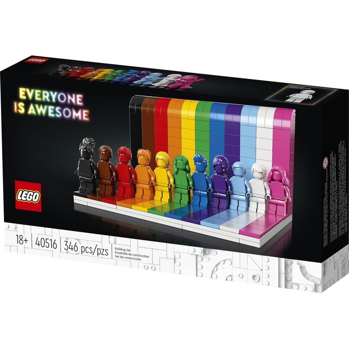 LEGO 40516 Everyone Is Awesome彩虹人