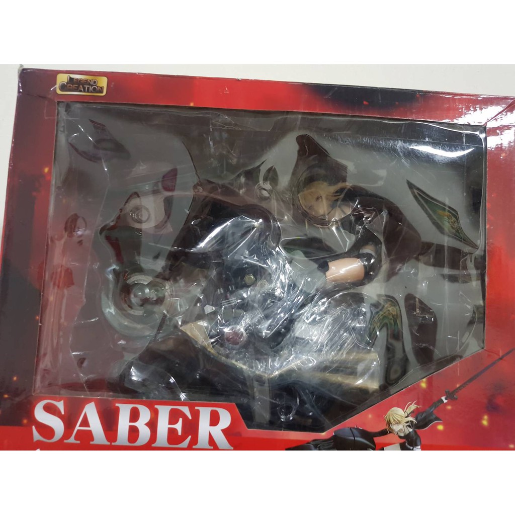 fgo FATE 系列 黑Saber 塞巴 摩托車 重機 阿爾托莉雅 盒裝手辦 公仔 巨無霸 港版 娃娃機商品無保無退