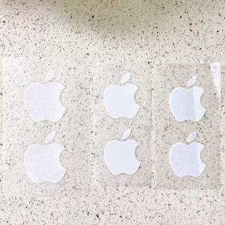 iPhone iPad蘋果 貼紙 原廠 大蘋果 小蘋果 手機貼紙 平板貼紙