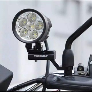 HONDA 適用於本田 Adv Nmax Vario Aerox 等的精湛 Motowolf 支架燈座後視鏡支架