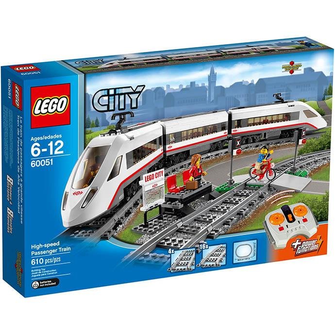 LEGO 60051 HIGH-SPEED PASSENGER TRAIN CITY系列 火車