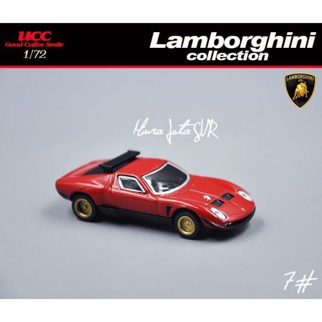 日本正版ucc限定1 72 Lamborghini 藍寶堅尼合金車模回力車汽車模型小車 蝦皮購物