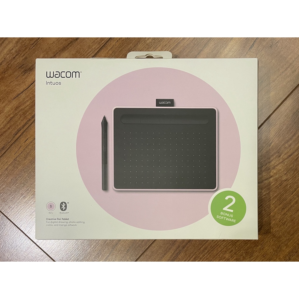 Wacom Intuos Comfort Small 繪圖板 (藍牙版)(粉紅)CTL-4100WL/P0-CX