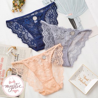 TING BRA 婷姐內衣❤現貨❤蕾絲透膚低腰細帶三角內褲(共3色)
