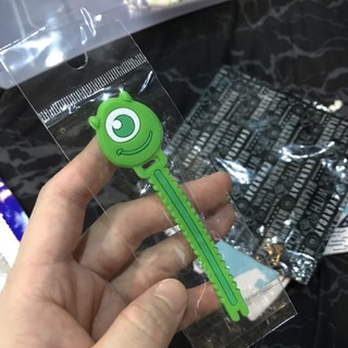 A:全新大眼怪矽膠束線帶 卡通束線繩 電線收納集線器