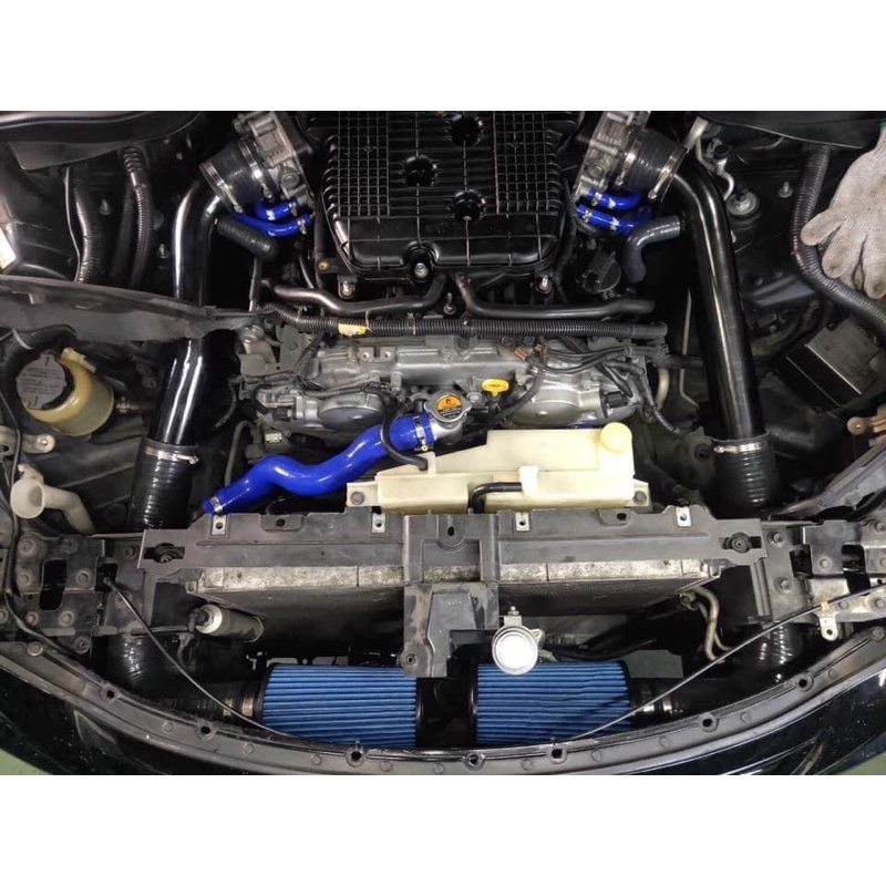 Infiniti G25 G35 G37 Nissan 370Z 前置進氣套件  VQ引擎必備改裝