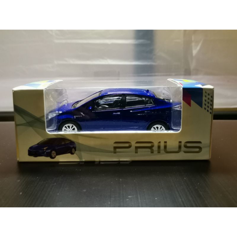 ［ℍ.𝕋.搜模坊］全新有盒 1/43 TOYOTA PRIUS 藍色 模型車