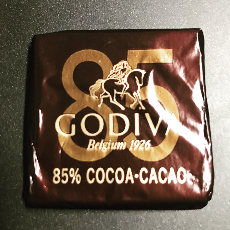 代購 Godiva 巧克力 85% 巧克力片 28片 黑巧克力 cocoa cacao 新光三越百貨公司專櫃貨