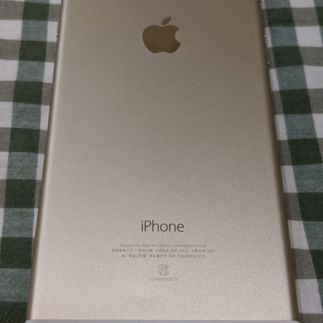 iPhone 6 Plus 64GB 金色 A1524