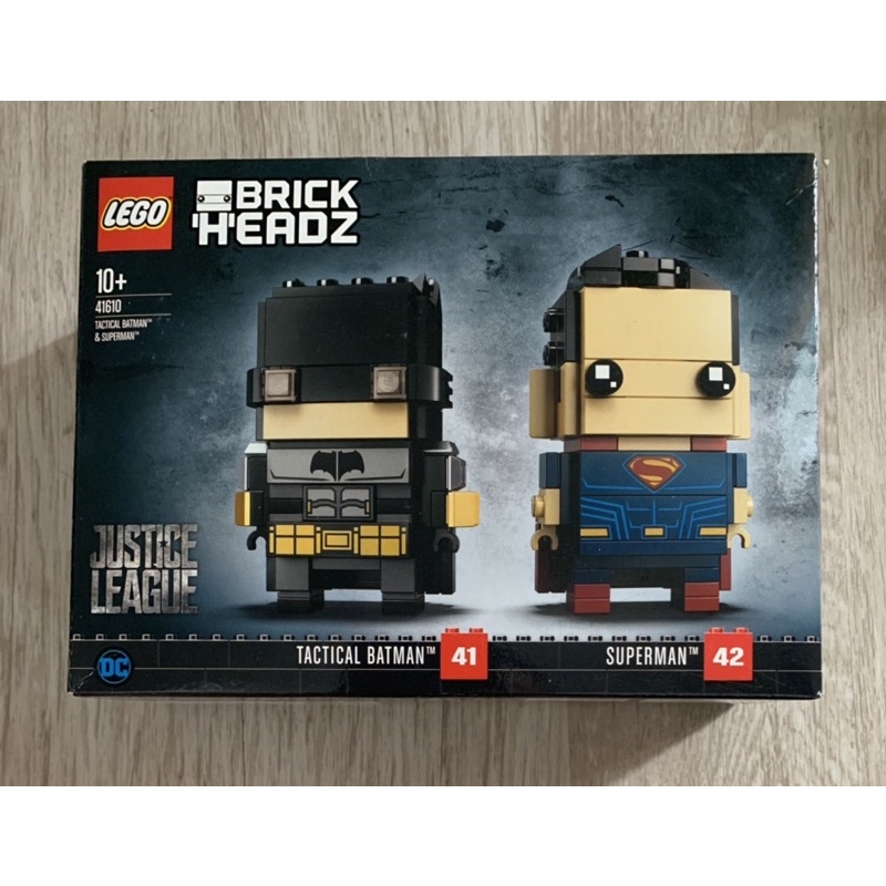 樂高LEGO Brickheadz 41610 : 正義聯盟 - 戰術蝙蝠俠 &amp; 超人