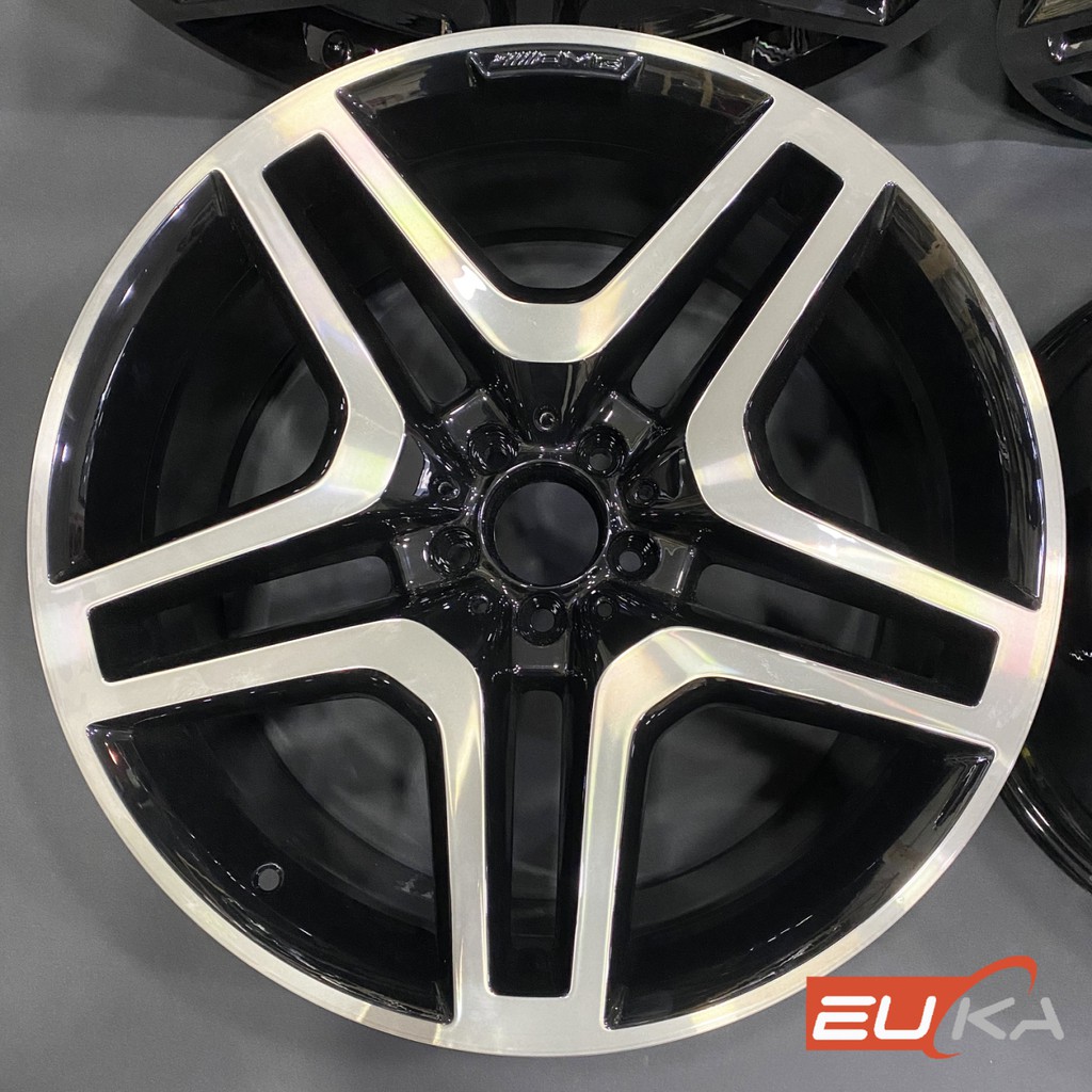 『EUKA優加車業』 賓士 BEZN AMG G系列 全球特殊樣式 黑色金油 21吋鋁圈『漆面保固一年』