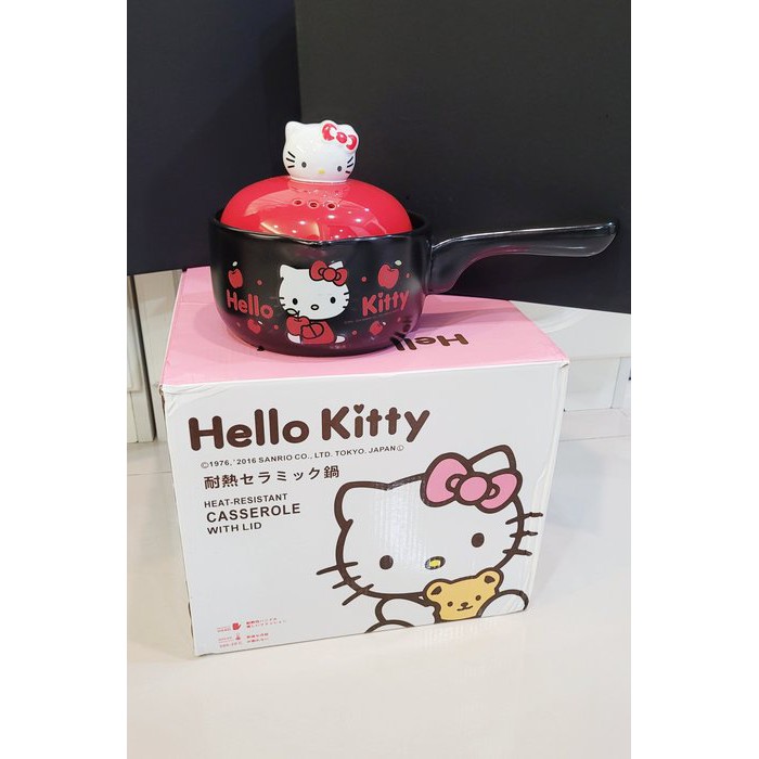 Hello kitty耐高溫 燉煮砂鍋 ／ 1升