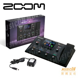 【民揚樂器】2021最新款 ZOOM G6 電吉他綜合效果器 贈原廠變壓器 電吉他效果器