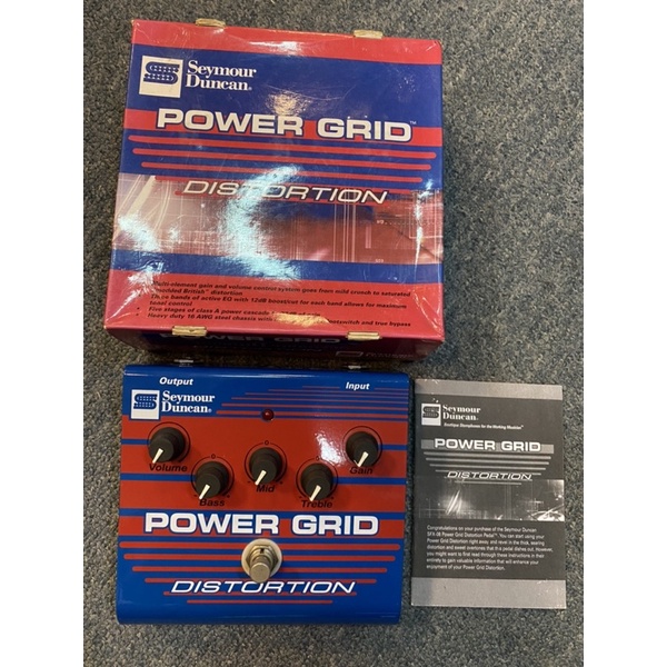 展示品出清Seymour Duncan Power Grid電吉他效果器