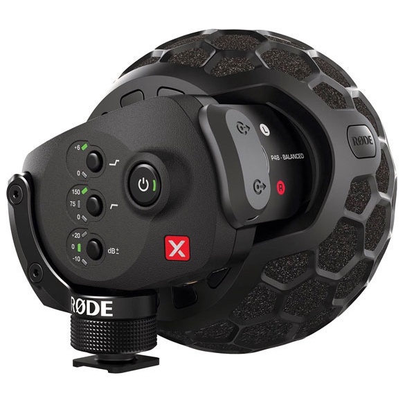 【帝米數位音樂】RODE Stereo VideoMic X 攝影專用立體聲麥克風 (專業播報等級)