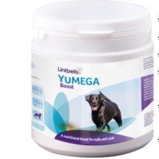 英國Lintbells-YUMEGA BOOST優美加-頂級皮膚保健粉 (犬貓適用) 爆毛粉180杓(91.5g)