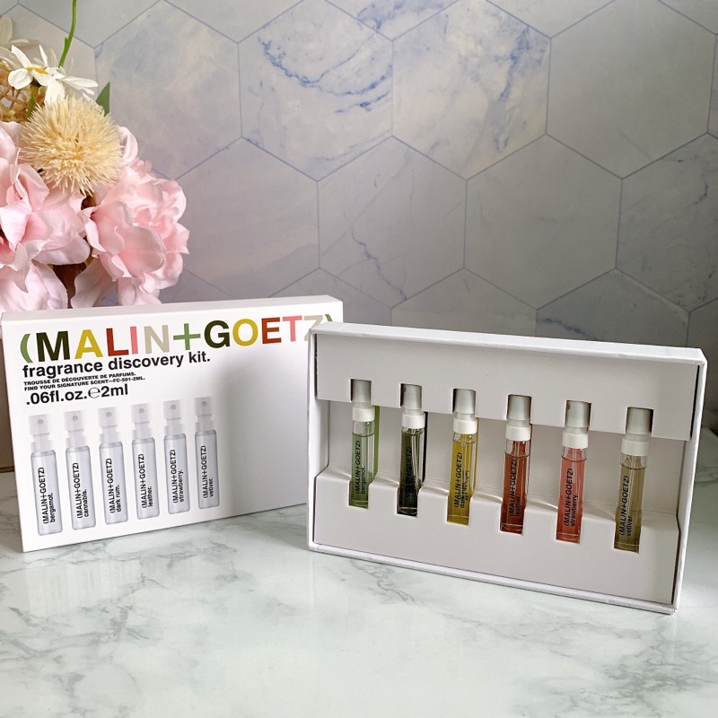 禮盒可拆售 Malin Goetz 大麻草 皮革 佛手柑 蘭姆酒 草莓 香根草淡香精2ml 蝦皮購物