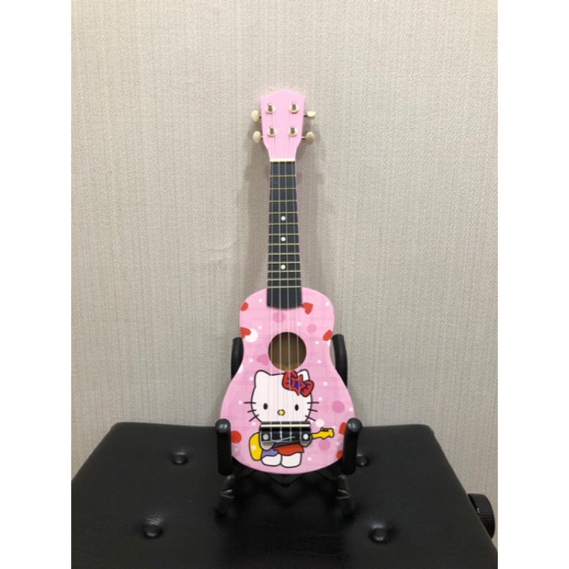三一樂器 Hello Kitty 21吋 彩繪  烏克麗麗 彈琴KITTY 粉紅色