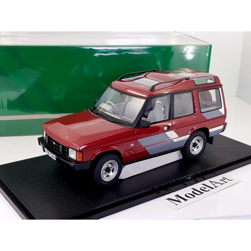 【模型車藝】1:18 Cult Scale Land Rover Discovery 1 V8 1989紅 路華越野休旅