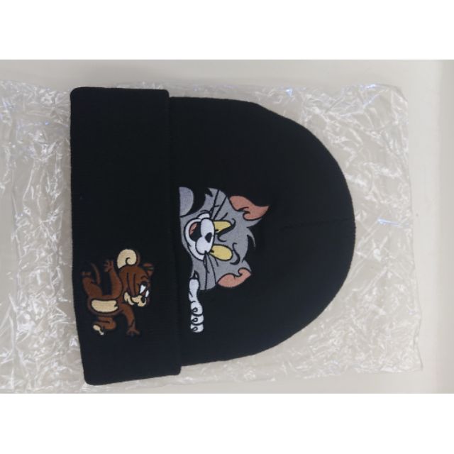 全新 Supreme 16FW tom jerry 黑 毛帽