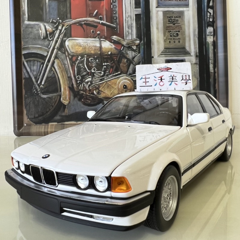 【生活美學】👏全新現貨24H當天出貨 1:18 1/18 Minichamps Bmw 730i E32 寶馬 模型車