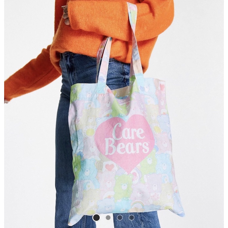 Care Bears shopping bag 愛心小熊 棉質 購物袋 環保袋