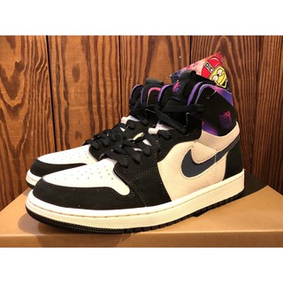 {OGC}NIKE AIR JORDAN 1 ZOOM AIR CMFT PS 黑紫 大巴黎 DB3610-105