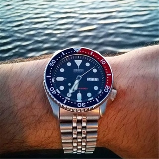 SEIKO 精工新款 SKX009 男士水鬼機械表專業潛水自動機械錶帶禮物