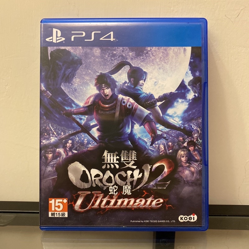 PS4遊戲 &lt;蛇魔無雙2 Ultimate 終極版&gt;中文版 二手