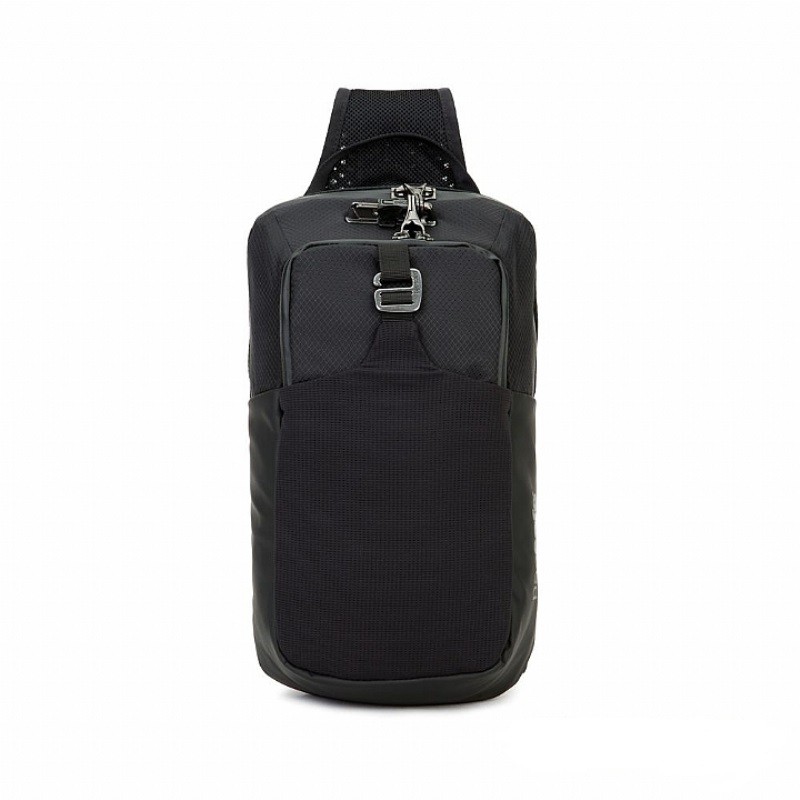 Pacsafe PF60505-BLK  [ VentureSafe X Sling 防盜斜背包 (6L) ] 黑色