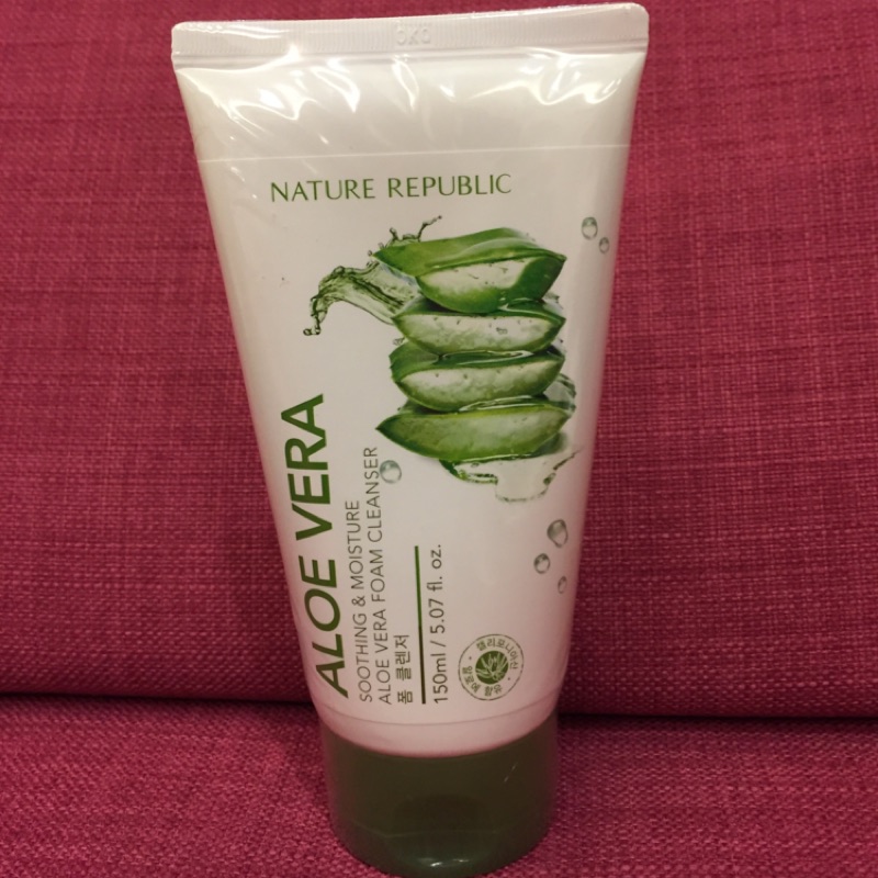 《全新現貨》韓國Nature Republic蘆薈80%保濕洗面乳