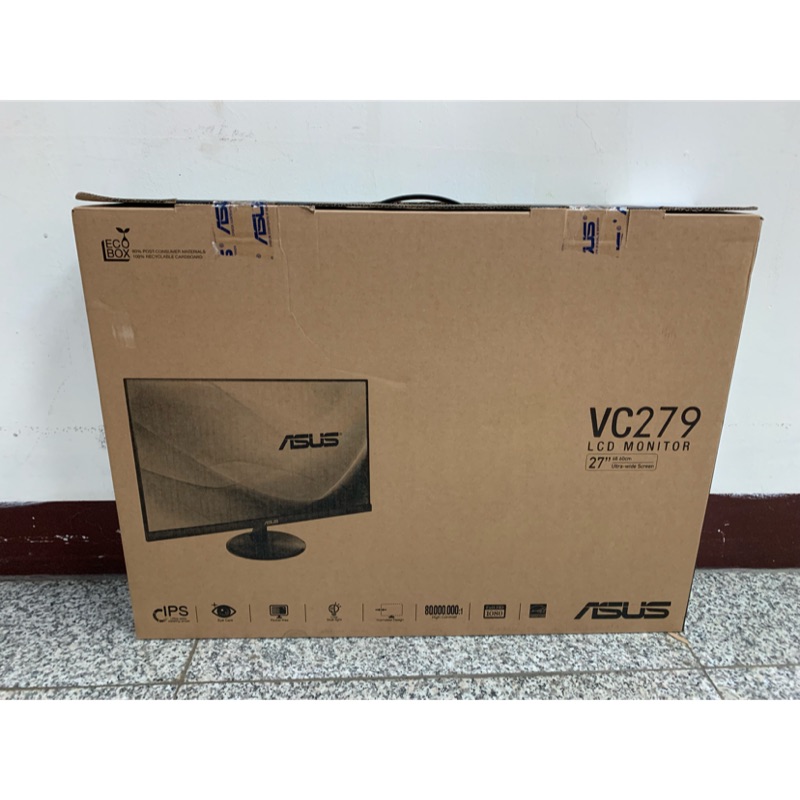 【ASUS】VC279H 27型 IPS FullHD 低藍光 不閃屏 無邊框螢幕(黑)