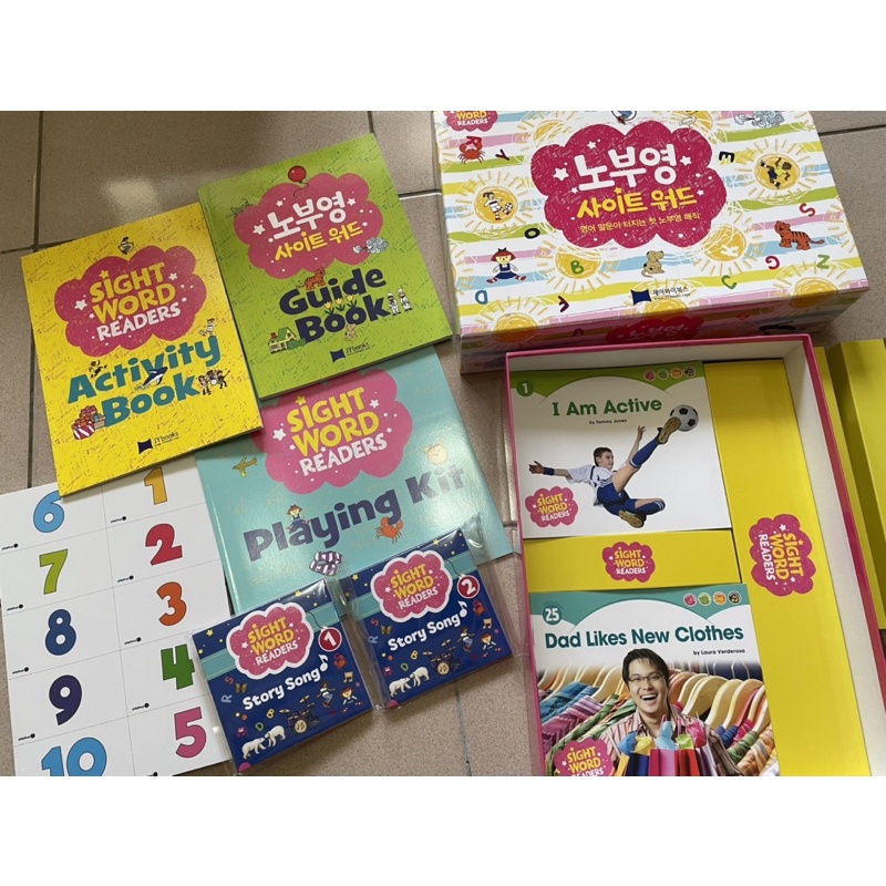 近全新JYkooks/Sight Word Readers 常見字讀本 (適用KidsReead點讀筆)